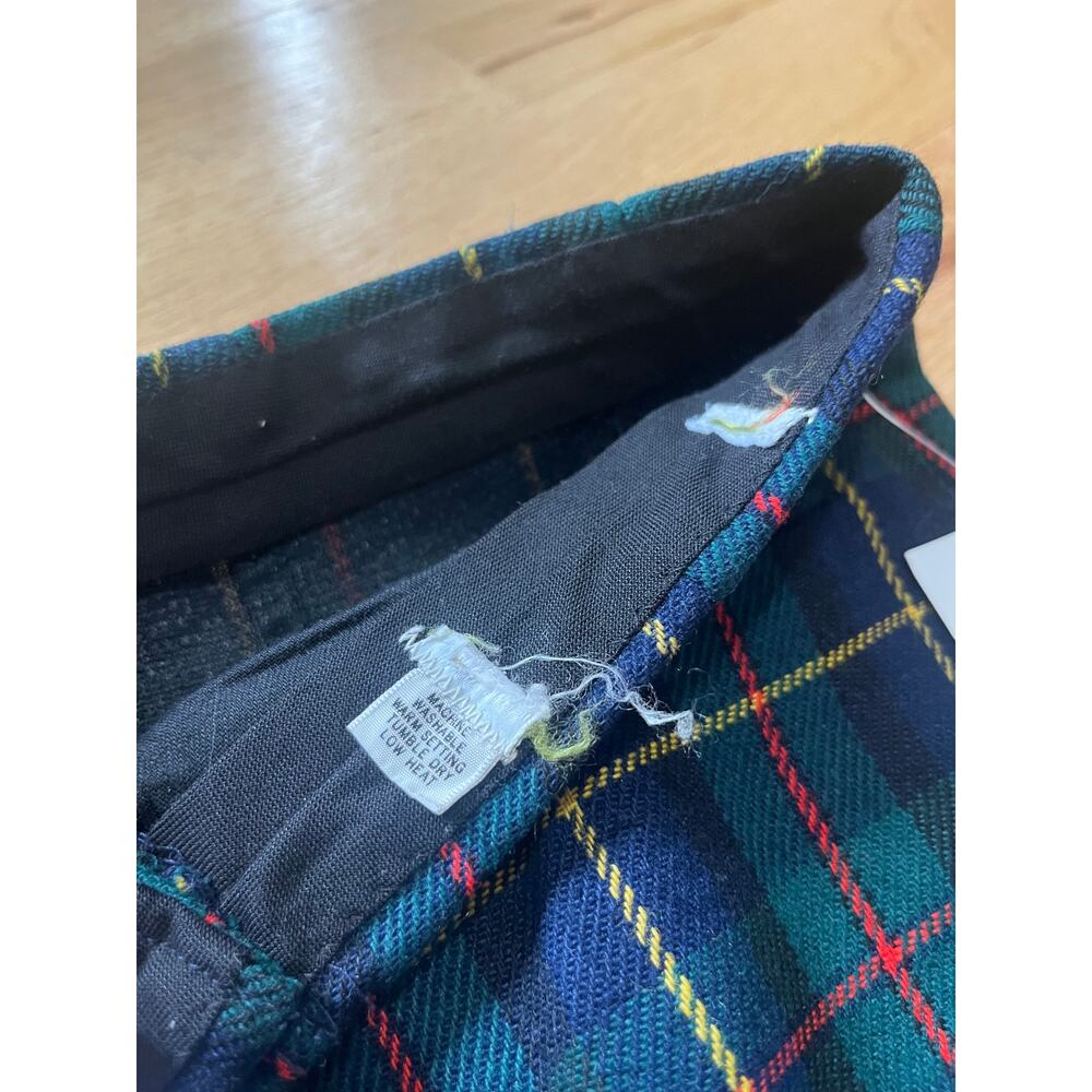70s Plaid Wool Slacks Size‎ S - Picture 4 of 4